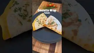 Omelette-Wrap🥚✨ #rezept #shorts