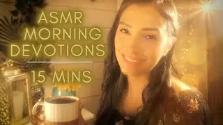 ASMR Morning Devotions and Bible Reading | C.S Lewis | ASMR with Music