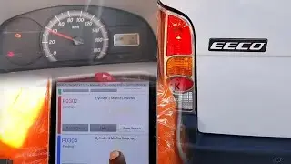 how to fix Maruti eeco cylinder miss misfire 1+2+4# pick up  problem solve