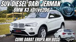 MOBIL EROPA, DIESEL & ALL WHEEL DRIVE‼️ BMW X3 xDrive20d