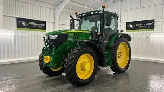 JOHN DEERE 6155R AUTO POWER, FULL WALK ROUND VIDEO.