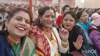Vasundhara  secter 7 mai mhakothik mele mai Pritam bhartvaan ji ke gano mai full dhmaal💥💫🙏