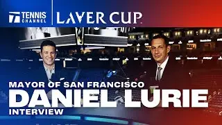 Mayor of San Francisco Daniel Lurie discusses the city's passion for sports 🎾 | Laver Cup