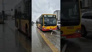 Wjazd Mercedesa Conecto LF #4403 na przystanek Metro Kondratowicza #wtp #mercedes #conecto