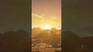 Minecraft sunrise #aesthetic #minecraft #video #sunrise