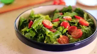 Ensalada con aderezo de mostaza - Cocina con Conexión