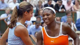 Serena Williams vs Amelie Mauresmo 2003 RG QF Highlights