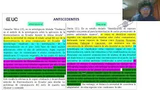 Plan de Tesis  Polilepys racemosa
