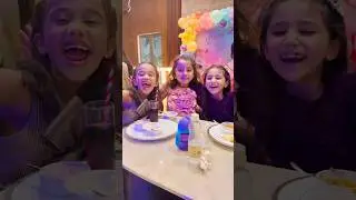 amaira n ki party 🥰 #shorts #thegeetagurjar