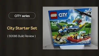 LEGO City Starter Set (60086) build review full ver. #lego #legocity #legobuild