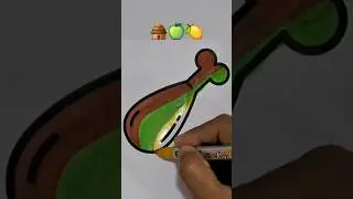 brown green satisfying creative art#shorts #shortvideo #shortsfeed#youtubeshorts #viral