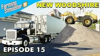 SELLING SILAGE Farming Simulator 19 Timelapse - New Woodshire Episode 15