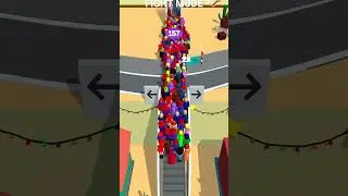 Escalators Fight Mode 152 VS 319 &ndash; EPIC Crowd Battle FAIL! 💥🤯 #shorts #funny