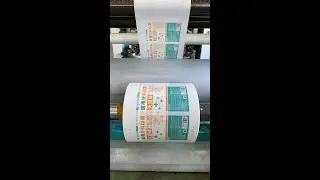 High Speed flexo printing machine for medical dialysis paper  with good printing samples