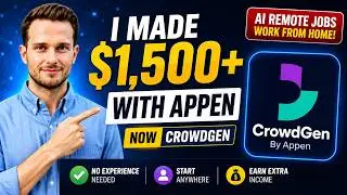How to Land an Appen Job in 2025 | Work from Home Made Easy #makemoneyonline #freelancing #jobs