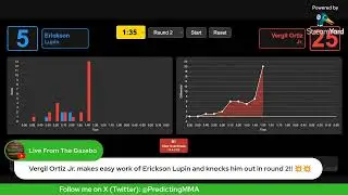 Ortiz vs Lubin - LIVE Judging/Scoring