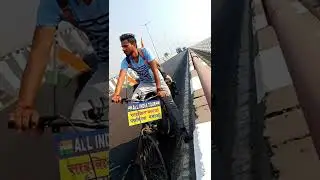 Solo Travel Experience In India 💯 All India Bicycle Tour #short #ytshorts #trip #bycycletour