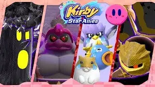 Solo Soul Melter EX (Rick & Kine & Coo) | Kirby Star Allies ᴴᴰ