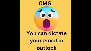 Outlook Speed Up Emailing by Using Voice Commands and Dictation | Dicate your email in outlook