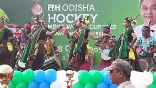 Welocomed to Hockey World Cup Trophy in Sambalpur