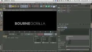 Cinema 4D Tutorial - Broken Apart Movie Title with Cinema 4D and Transform