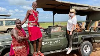 Sala's Camp, Maasai Mara - We're here!