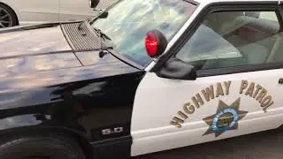 1989 SSP CHP Ford Mustang Restored