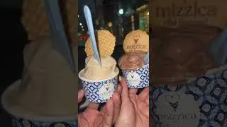Mizzica the best gelato I&rsquo;ve had #gelato #icecream #dessert #asmr #viralfood #chocolate