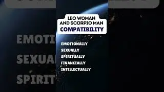 Leo Woman With Scorpio Man Compatibility #zodiac #dating #shorts