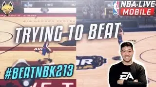 NBA Live Mobile Trying To BEAT Noobkill213!! INSANE Skills Challenge! #BeatNBK213