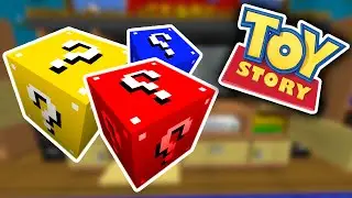 Minecraft LUCKY BLOCK TOY STORY 3v3 BATTLE! (Minecraft Lucky Block Mod) - w/ The Pack!