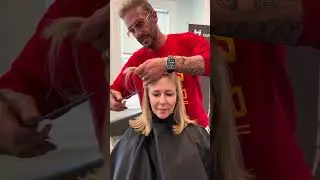 Let&rsquo;s cut sweeping side bangs for blend and softness