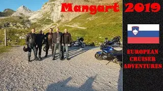 Mangart, Loiblpass, Vrsic i Sella Predil. Motocykl.