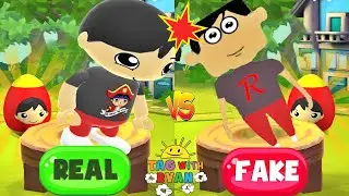Tag with Ryan - REAL Ryan Kaji vs FAKE Ryan Rush - Run Gameplay