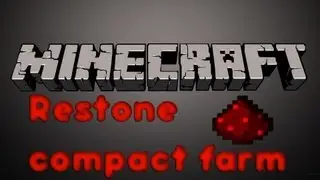 MineCraft :: RedStone :: Compact Farm