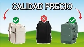 LAS MEJORES Mochilas de Cabina de Avión BUENAS y BARATAS en AMAZON ESPAÑA 2025🎒 😱#españa #mochilas