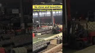 So close and beautiful, go to Hebei this weekend to buy galvanized wire! #foryou #viral #WeekendDeal