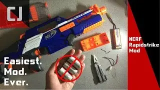 Nerf rapidstrike - Easiest Mod Ever! (Read Description)