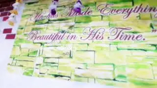 Paper Tarp wall Paper using Microsoft Excel   #ThanksgivingCelebration