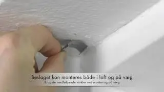 Montering af Plissegardin AO10 fra Gardinshoppen.dk