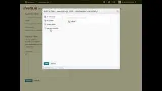 Submitting a Learning Portfolio Presentation to Dropbox in a Course