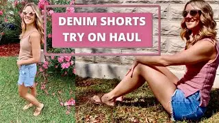 DENIM SHORTS FOR SPRING & SUMMER | LEVI'S, ABERCROMBIE, TARGET + MORE | Jean Shorts Outfit ideas