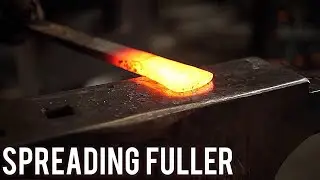 Spreading Fuller- Power Hammer Forging with Brent Bailey