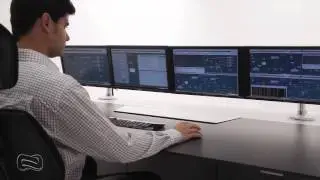 Control Console for control rooms by Gesab
