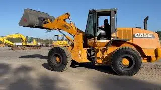 CASE 721D HYDRAULIC WHEEL LOADER-117280