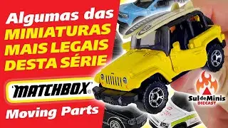 Algumas das Miniaturas mais legais que a Matchbox lançou em 2025 na Linha Moving Parts