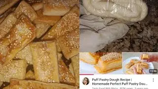 Puff pastry try ki tasty food with maria ki recipe se