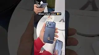 iPhone 17 Pro which colours is best 🤔?? #shorts #iphone17pro #youtubeshorts