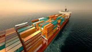 Ship to ship accident at midsea/ such a severe collision