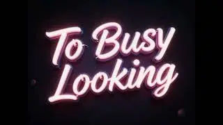 Too Busy Looking &ndash; Emotional K-Pop / Pop Fusion Song | Deep Beat, Synths Powerful (Official Audio)